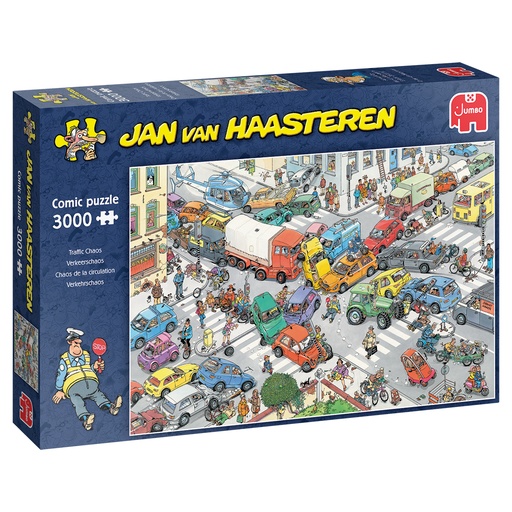 [ JUMBO20074 ] Jumbo Jan Van Haasteren - Verkeerschaos - 3000 stukjes