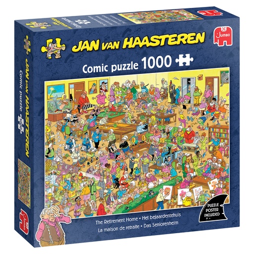 [ JUMBO00626 ] Jumbo Jan Van Haasteren - Het bejaardentehuis - 1000 stukjes