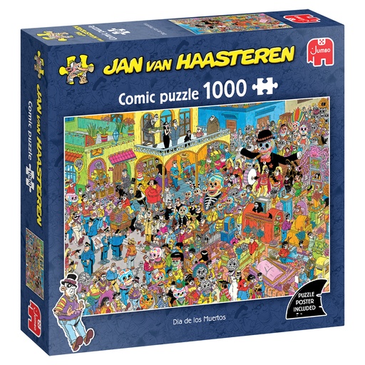 [ JUMBO00614 ] Jumbo Jan Van Haasteren - Dia de los Muertos - 1000 stukjes