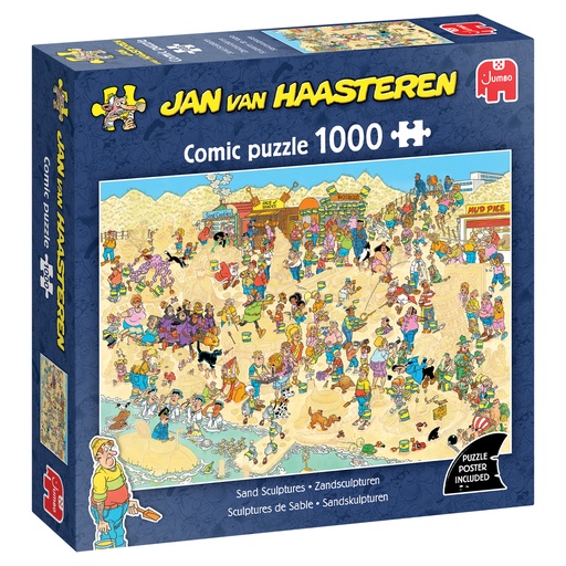 [ JUMBO00612 ] Jumbo Jan Van Haasteren - Zandsculpturen - 1000 stukjes