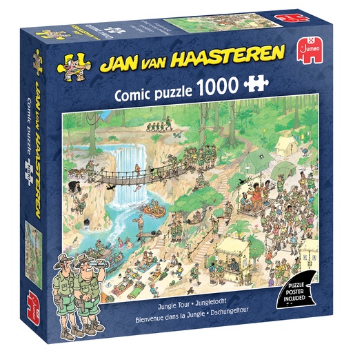 [ JUMBO00622 ] Jumbo Jan Van Haasteren - Jungletocht - 1000 stukjes