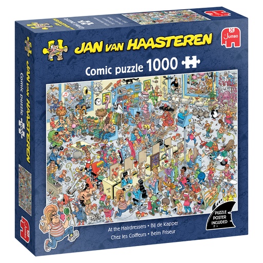 [ JUMBO00611 ] Jumbo Jan Van Haasteren - Bij de Kapper - 1000 stukjes