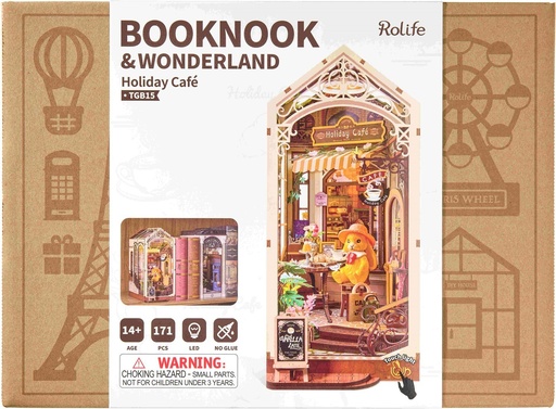 [ ROLIFETGB15 ] Rolife Book Nook & Wonderland Holiday Café 