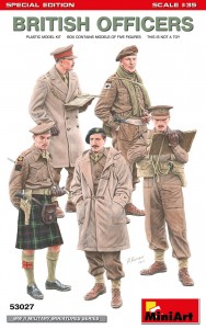[ MINIART53027 ] British officers 1/35