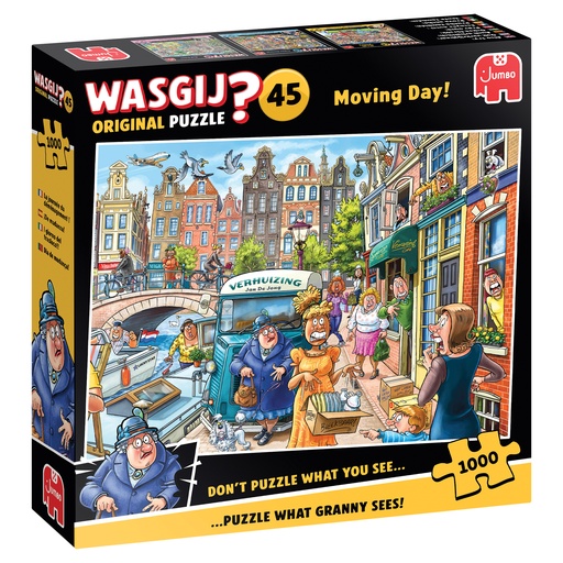 [ JUMBO00588 ] Jumbo Wasgij? Original Puzzle - 45 - Verhuisdag 1000 stukjes