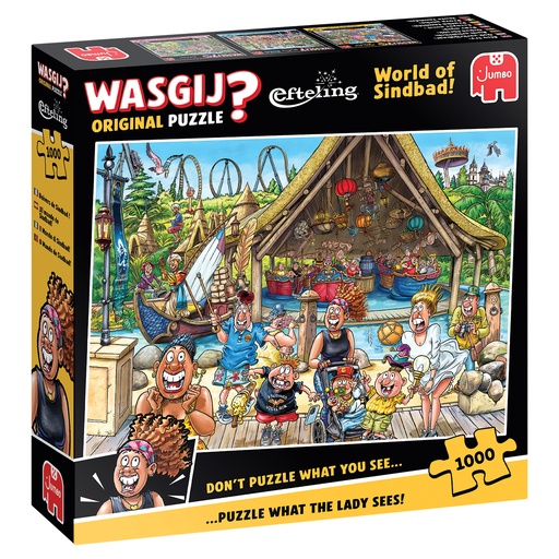 [ JUMBO00508 ] Jumbo Wasgij? Original Puzzle - Efteling World of Sindbad - 1000 stukjes