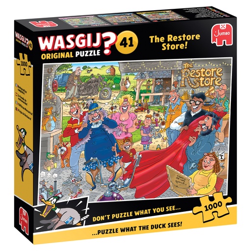 [ JUMBO00583 ] Jumbo Wasgij? Original Puzzle - 41 De Herstelwinkel - 1000 stukjes 