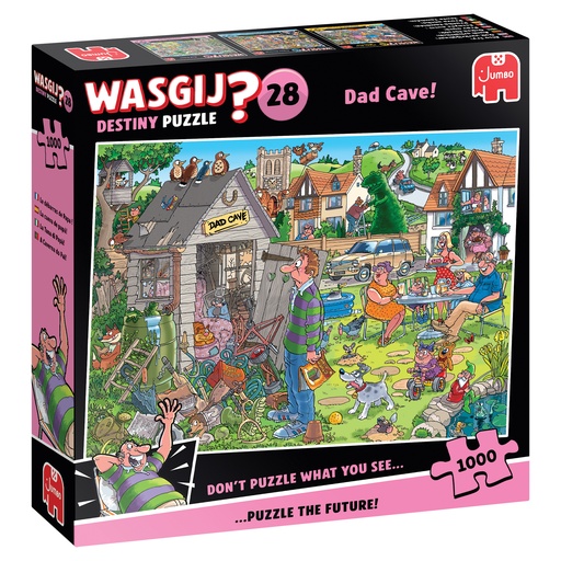 [ JUMBO00597 ] Jumbo Wasgij? Destiny Puzzle - 28 - Papa's Grot - 1000 stukjes
