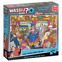 [ JUMBO00504 ] Jumbo Wasgij? Mystery Puzzle Retro - 9 - De Grote Treinroof - 1000 stukjes