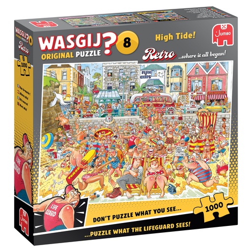 [ JUMBO00579 ] Jumbo Wasgij? Original Puzzle Retro - 8 - Hoogtij - 1000 stukjes