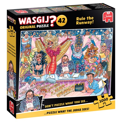 [ JUMBO00584 ] Jumbo Wasgij? Original Puzzle - 42 - Heers over de catwalk - 1000 stukjes