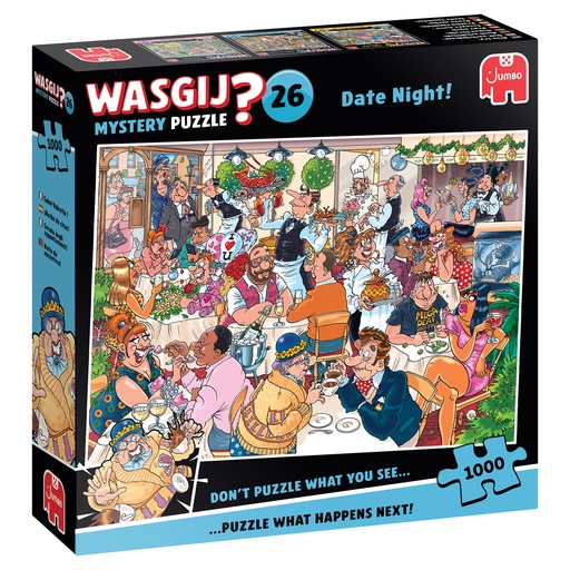 [ JUMBO00592 ] Jumbo Wasgij? Mystery Puzzle - 26 - Date Night - 1000 stukjes 