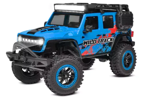 [ ISH-001-011 ] Ishima - 1/20 Crawler "Wild Track" 4WD - Brushed - RTR - Blue Color