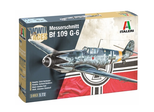 [ ITA-1483 ] Italeri Messerschmitt Bf 109 G-6 1/72