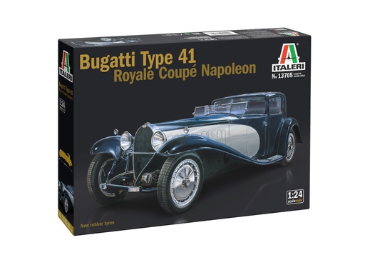 [ ITA-13705 ] Italeri Bugatti Type 41 Royale Coupé Napoleon 1/24