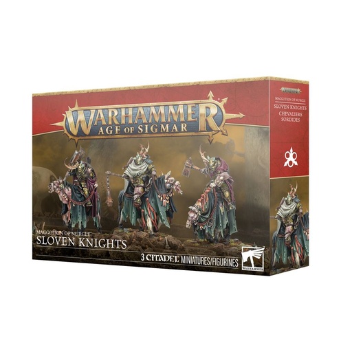 [ GW83-114 ] MAGGOTKIN OF NURGLE: SLOVEN KNIGHTS