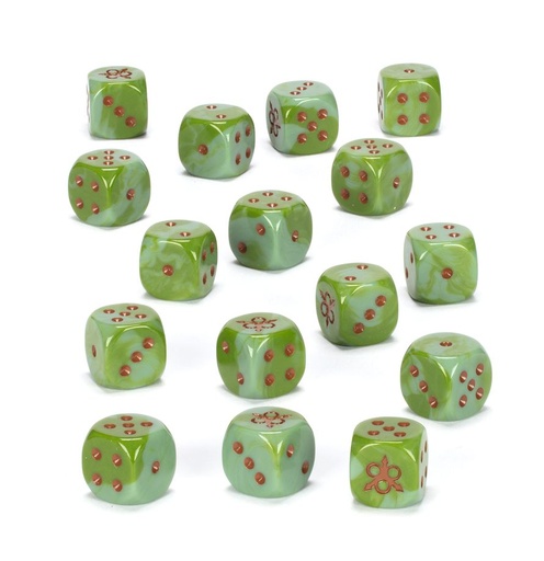 [ GW83-95 ] MAGGOTKIN OF NURGLE DICE