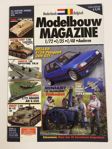 [ MODELBOUWMAGAZINE109 ] MODELBOUW MAGAZINE 22e Jaargang Nummer 109 - JAN/FEB 2026