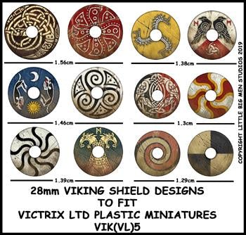[ VICTRIXVIK(VL)5 ] Victrix Viking Shield Designs VIK 5.