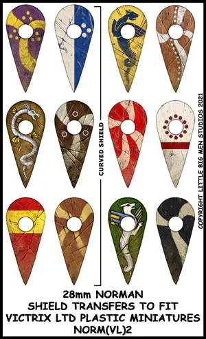 [ VICTRIXNORM(VL)2 ] Victrix Norman Shield Designs 2