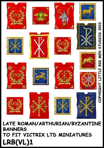 [ VICTRIXLRB(VL)1 ] victrix Late Roman banner sheet
