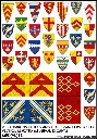 [ VICTRIXMED(VL)12 ] Victrix Rebel Barons Shield & Flag Transfers 12