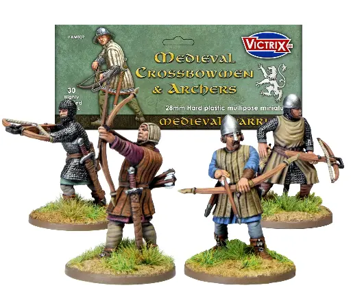 [ VICTRIXVXM007 ] Victrix Medieval Crossbowmen & Archers