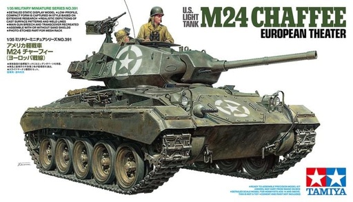 [ T35391 ] Tamiya U.S. Light Tank M24 Chaffee European Theater 1/35 PRE-ORDER
