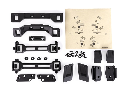 [ TRX-6928 ] Traxxas Slash 4X4 Clipless Body Conversion Kit - trx6928