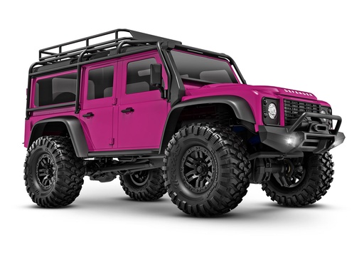 [ TRX-97054-1PINK ] Traxxas TRX-4M 1/18 Scale and Trail Crawler Land Rover 4WD Electric Truck - Red - TRX97054-1PINK