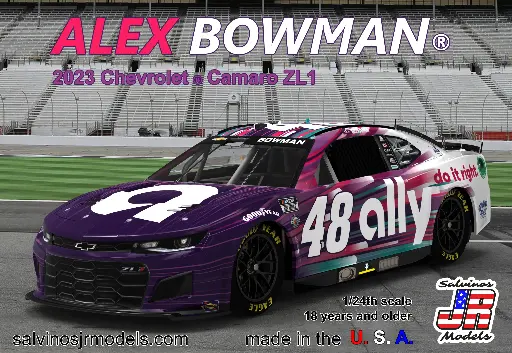 [ SALHMC2023ABP ] Salvinos Hendrick Motorsports, Alex Bowman 2023 Chevrolet Camaro "Primary"