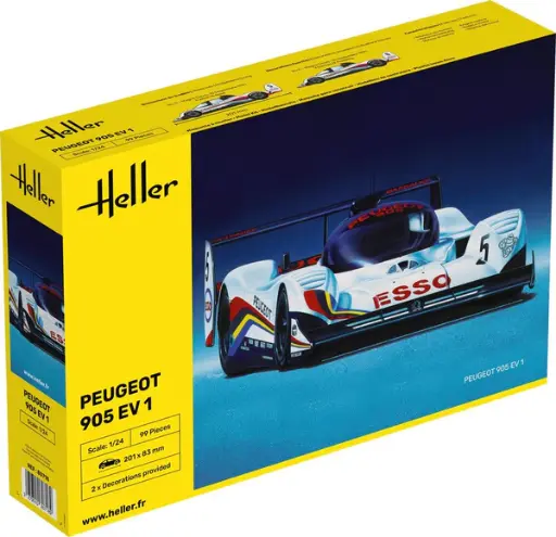 [ HE80718 ] Heller Peugeot 905 EV1 1/24