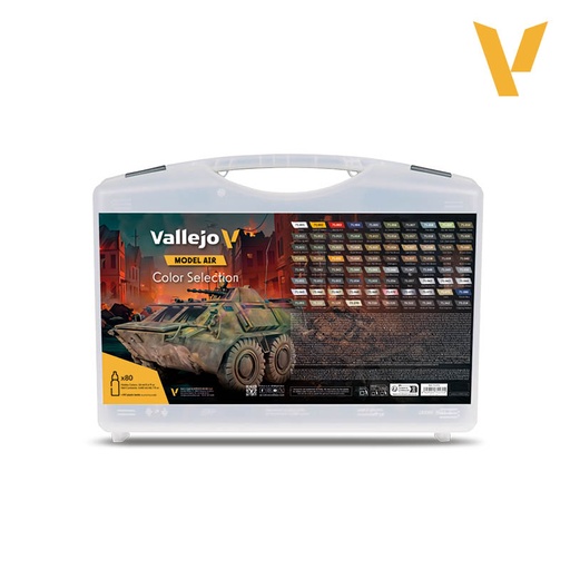 [ VAL71171 ] Vallejo Model Air Color Selection 80 x 18ml