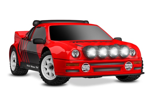 [ TRX-108046-1RED ] Traxxas Mini Rally VXL Ford RS200 incl battery & USB charger - Red - trx108046-1red