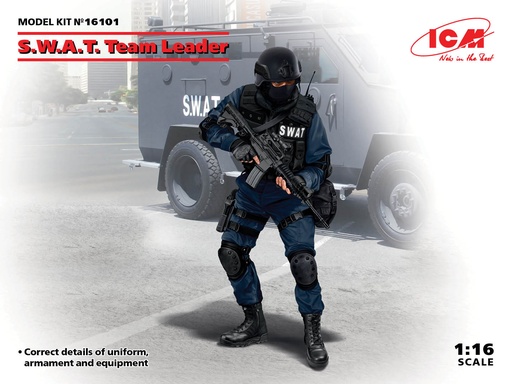 [ ICM16101 ] ICM S.W.A.T. Team leader 1/16