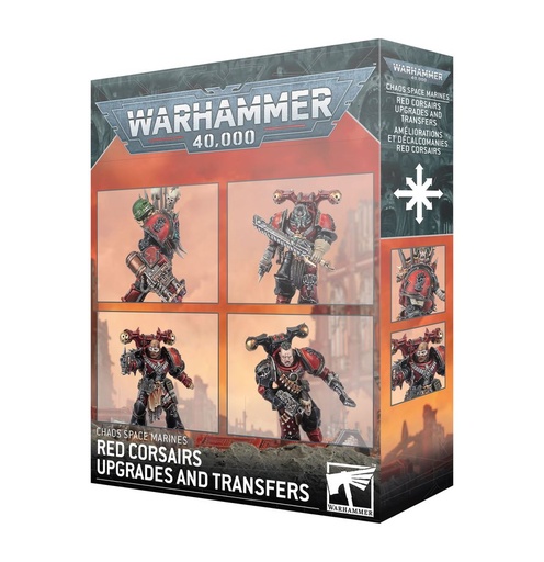 [ GW43-112 ] CHAOS SPACE MARINES: RED CORSAIRS UPGRADES AND TRANSFERS