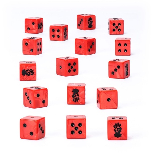 [ GW43-115 ] RED CORSAIRS DICE