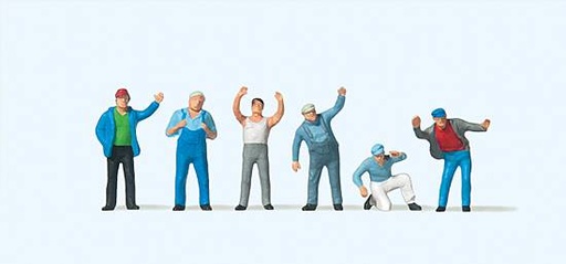 [ PRE75009 ] Preiser Arbeiders 1/120 TT