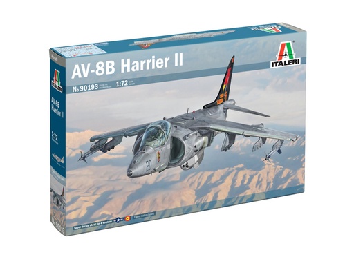 [ ITA-90193 ] Italeri AV-8B Harrier II 1/72