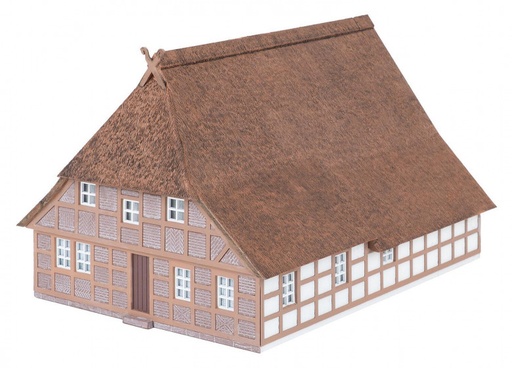 [ FAL130674 ] Faller Noord-Duits huis met rieten dak 1/87