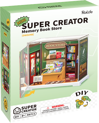 [ ROLIFEDWS04B ] Rolife Mini Super Creator Memory Book Store 
