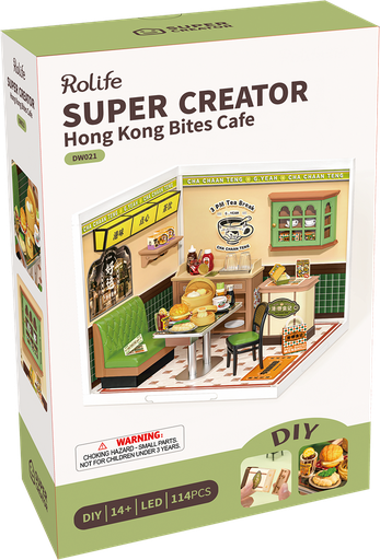 [ ROLIFEDW021 ] Rolife Super Creator Hong Kong Bites Cafe