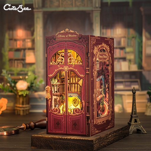 [ CBDC03 ] Cutebee DIY Book Nook Kit Library of Wisdom