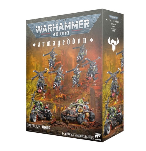 [ GW73-501 ] ARMAGEDDON BATTALION: ORKS (Leverbaar vanaf 9/5)