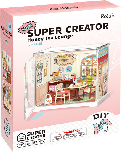 [ ROLIFEDWS02B ] Rolife Mini Super Creator Honey Tea Lounge 
