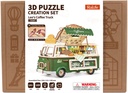 [ ROLIFETGS07 ] Rolife 3D Puzzle Creation Set Leo's Coffee Truck 
