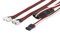 [ CA906239 ] Carson 2 witte en 2 rode leds  4.4-6volt