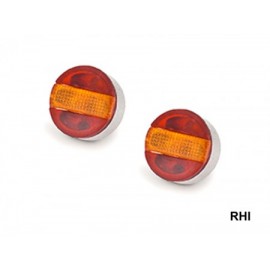 [ CA907039 ] Carson Heckleuchten 3 Kammer rund