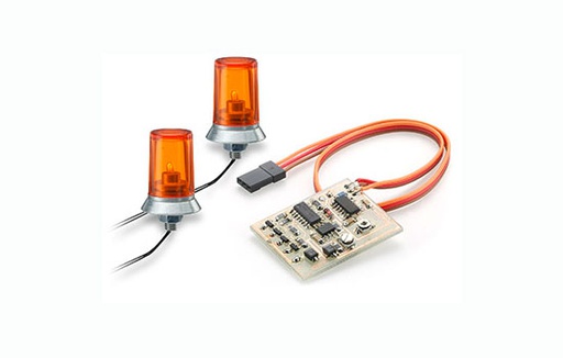 [ CA907125 ] Carson oranje rondomlicht 1/16