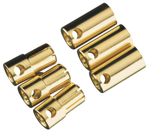 [ CC-CCBULLET6.5MM ] castle creations 6.5mm bullet connectors 